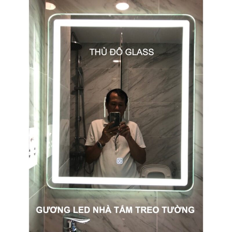 Gương led nhà tắm có đèn tại Hoài Nhơn Bình Định